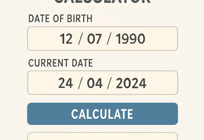 Chronological Age Calculator
