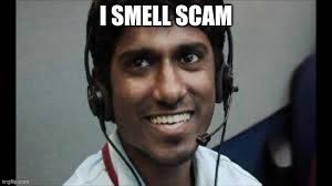 indian scammer meme